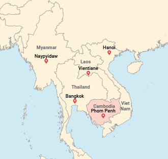 カンボジア旅行 ラオス旅行はジャンピングツアー